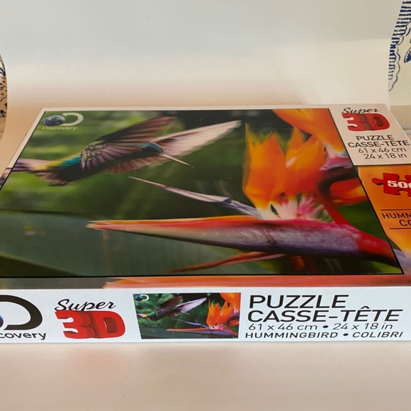 3 D Hummingbird puzzle - Picture 6 of 7